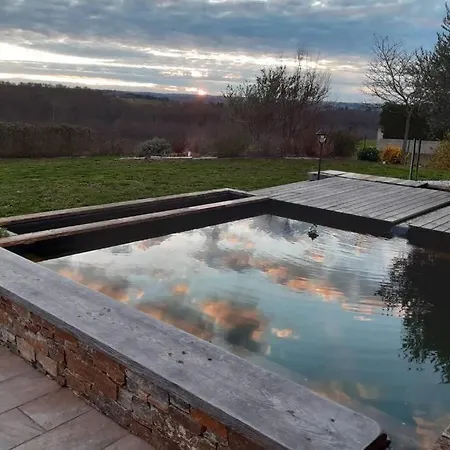 Studio T1 Paisible Dans Villa Avec Bassin Naturel Saint-Pierre-de-Lages Exterior foto