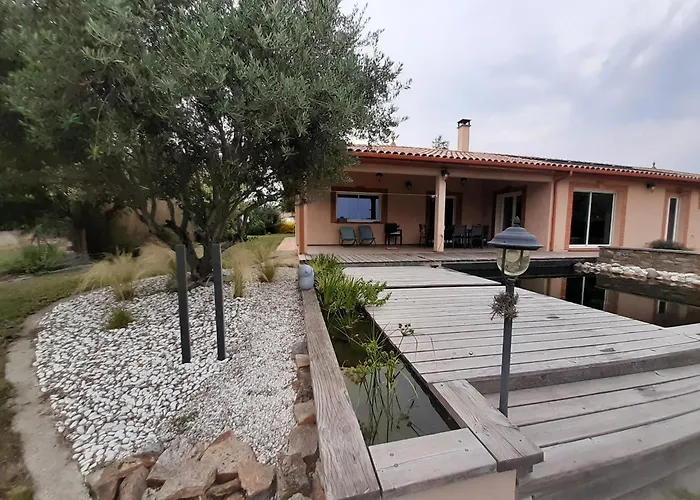 Studio T1 Paisible Dans Villa Avec Bassin Naturel